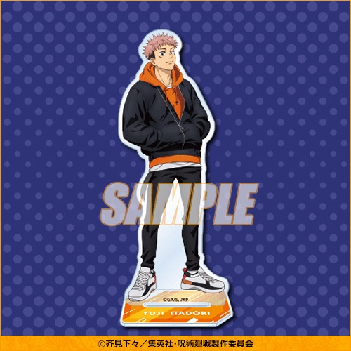 A賞のアクリルスタンドフィギュア（全4種）。