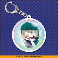 B賞のアクリルキーホルダー（全12種）。