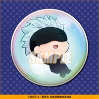 C賞の7.5cm缶バッジ（全12種）。