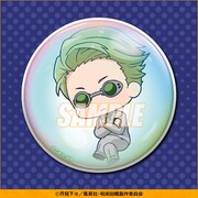 C賞の7.5cm缶バッジ（全12種）。