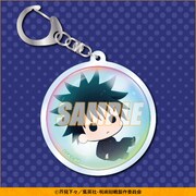 B賞のアクリルキーホルダー（全12種）。