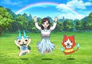 ジバニャンコマさんヨシキりさ♪のイメージビジュアル。