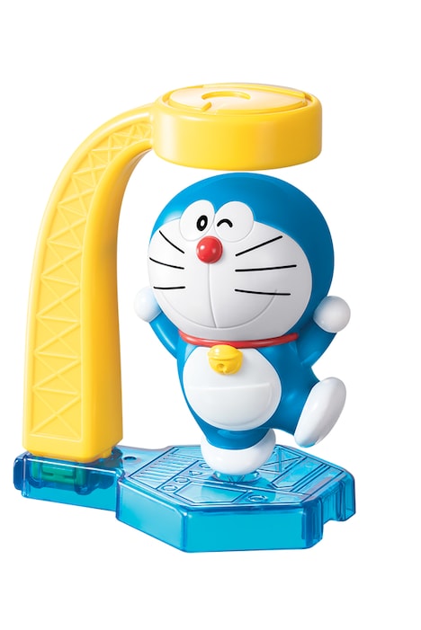 ハッピーセット「ドラえもん」の第1弾として登場する「無重力!?うちゅうでまわるドラえもん」。