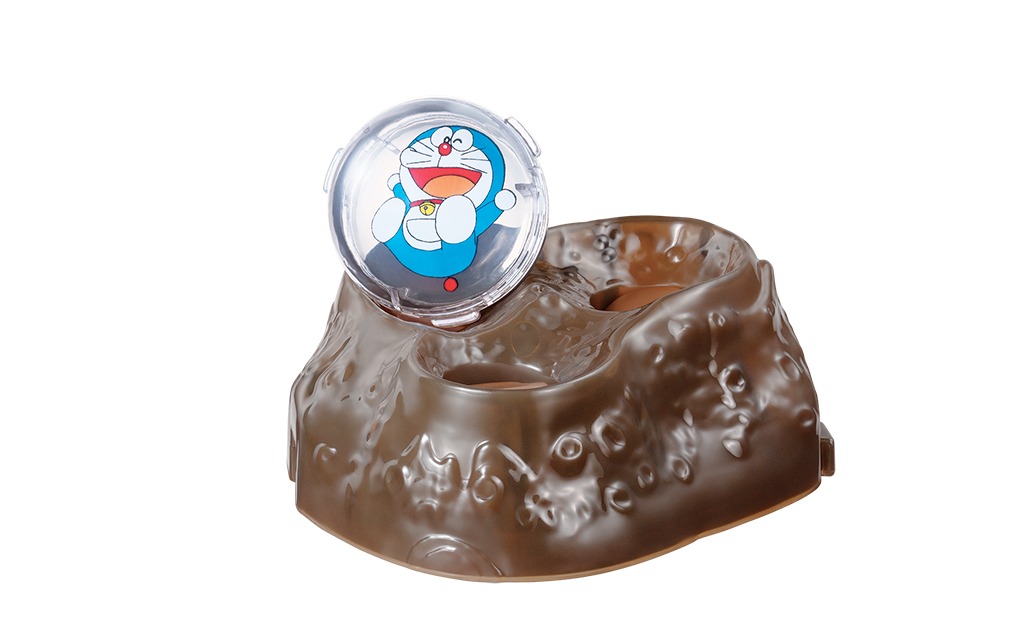ハッピーセット「ドラえもん」の第2弾として登場する「惑星でジャンプ！ドラえもん」。