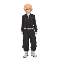 河田ナホヤ（CV：河西健吾）。東京卍會の肆番隊隊長。通称「スマイリー」。 (c)和久井健・講談社／アニメ「東京リベンジャーズ」製作委員会