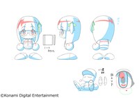 京野小筆のラフ絵。