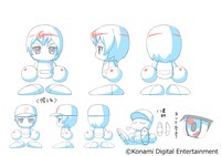 星井スバルのラフ絵。