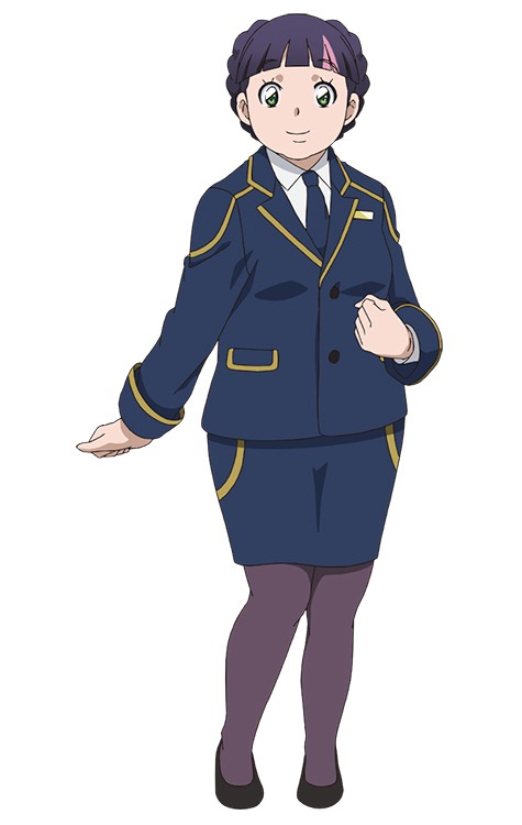 大石ミサキ（CV：森谷里美）(c)プロジェクト シンカリオン・JR-HECWK/超進化研究所Z・TX