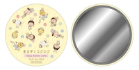 来店スタンプ特典の缶ミラー。(c)さくらプロダクション／日本アニメーション (c)さくらももこ