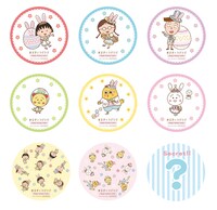 飲食特典の丸コースター。(c)さくらプロダクション／日本アニメーション (c)さくらももこ