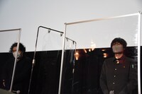 左から長井龍雪監督、田中将賀。