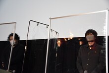 左から長井龍雪監督、田中将賀。