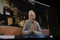 「アニメ功労部門顕彰記念『風の谷のナウシカ』」オンライントークの様子。