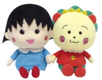 「まる子とコジコジストア」先行販売商品の「まる子とコジコジ ぬいぐるみ」。(c)さくらプロダクション／日本アニメーション (c)さくらプロダクション (c)さくらももこ