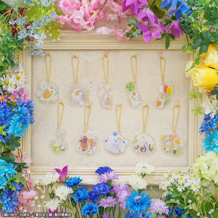 G賞「お花のアクリルチャーム」