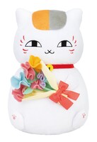 A賞「ニャンコ先生と花束ぬいぐるみ」