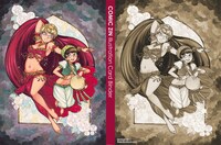 森薫が描いた「踊り子」をテーマとしたイラストがあしらわれたカードバインダー。