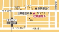 とらのあな秋葉原店Aのマップ。