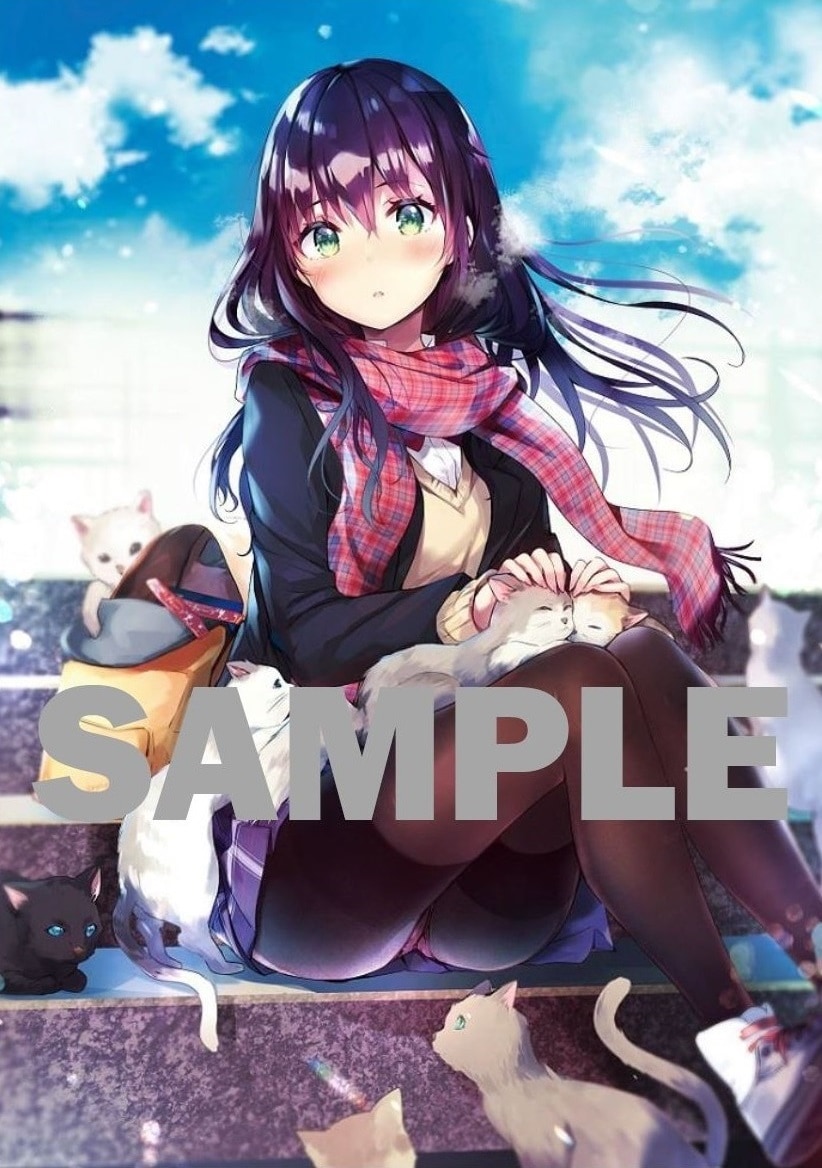 ひさまくまこ展」展示作品のサンプル。 - 「一畳間まんきつ暮らし