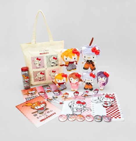 「るろうに剣心×HELLO KITTY」オリジナルグッズ