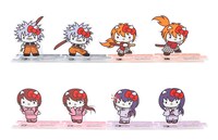 「るろうに剣心×ハローキティアクリルスタンド」