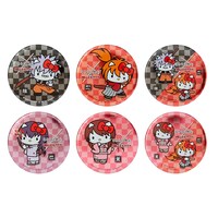 「るろうに剣心×ハローキティ缶バッジ」