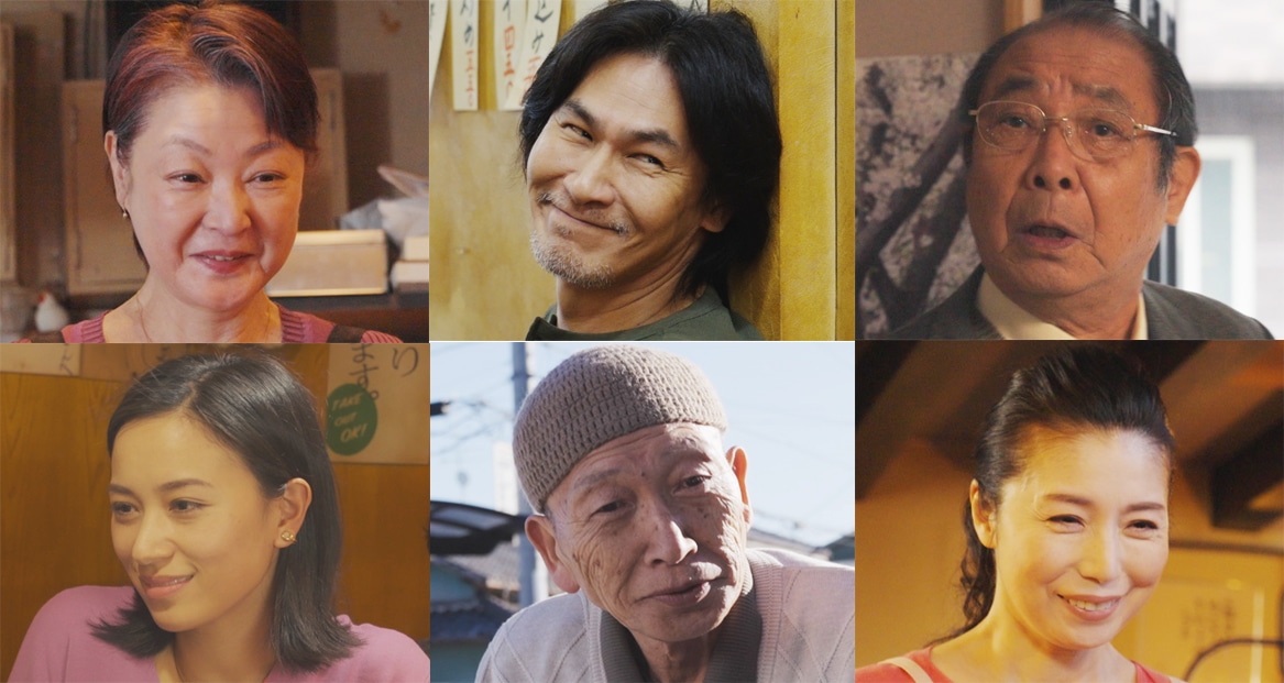 上段左から黒田福美、高杉亘、平泉成。下段左から高橋ユウ、ビートきよし、高橋ひとみ。(c)フジテレビ