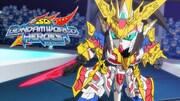 アニメ「SDガンダムワールド ヒーローズ」CMより。 (c)創通・サンライズ