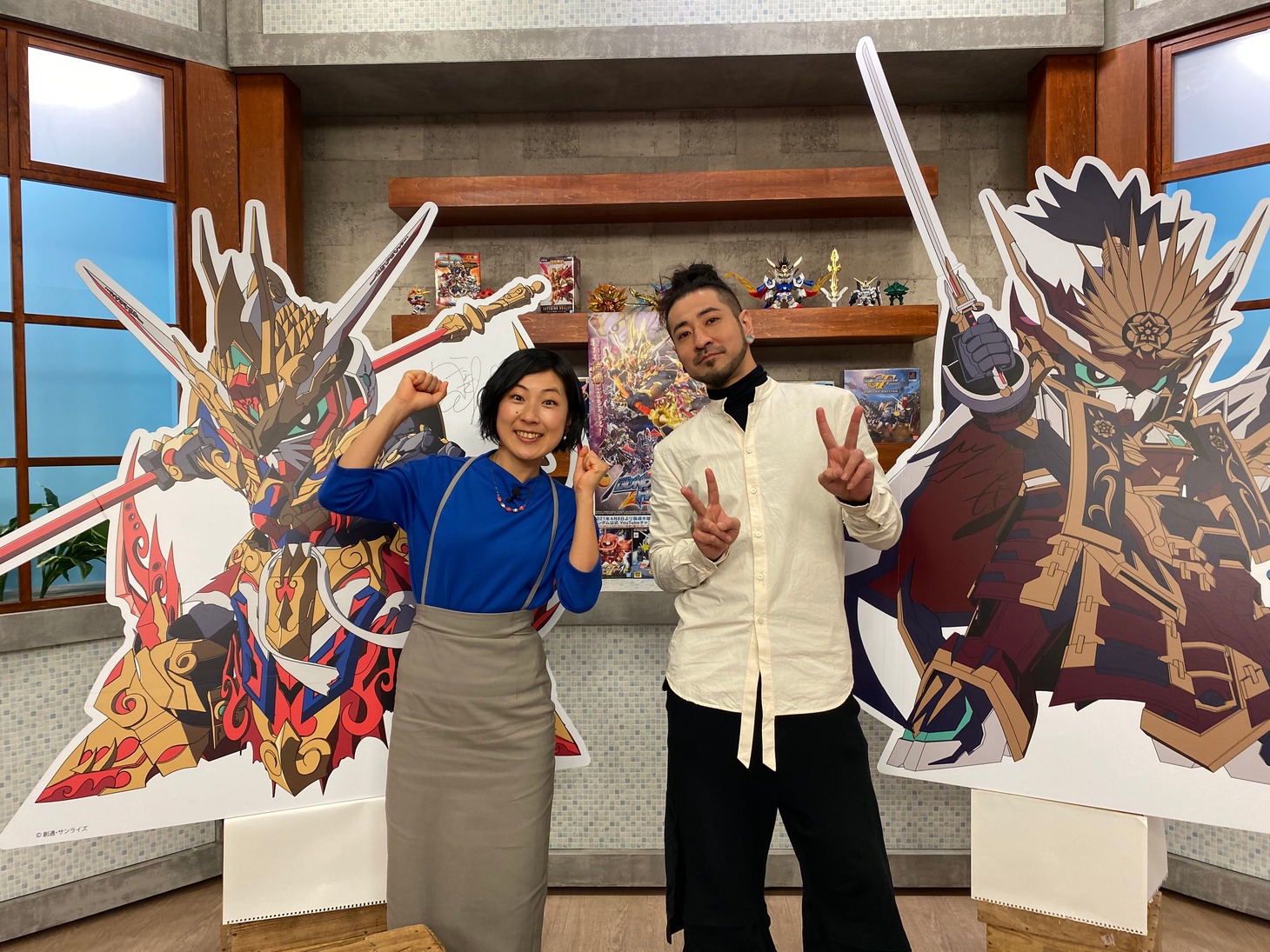 「SDガンダムワールド ヒーローズ放送直前スペシャル」より。 (c)創通・サンライズ