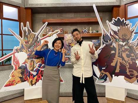 「SDガンダムワールド ヒーローズ放送直前スペシャル」より。 (c)創通・サンライズ