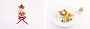 左から「透のいちごショートケーキ」「夾の猫パンケーキ」