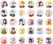 「Cheer fancle cafeオリジナル フルーツバスケットトレーディング 缶バッジ」