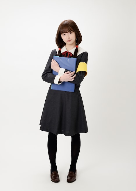 影山優佳（日向坂46）扮する伊井野ミコ。