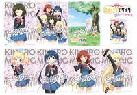 劇場版「きんいろモザイクThank you!!」前売り券第1弾の特典。