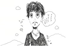 竹中直人監督が描く齊藤工監督。