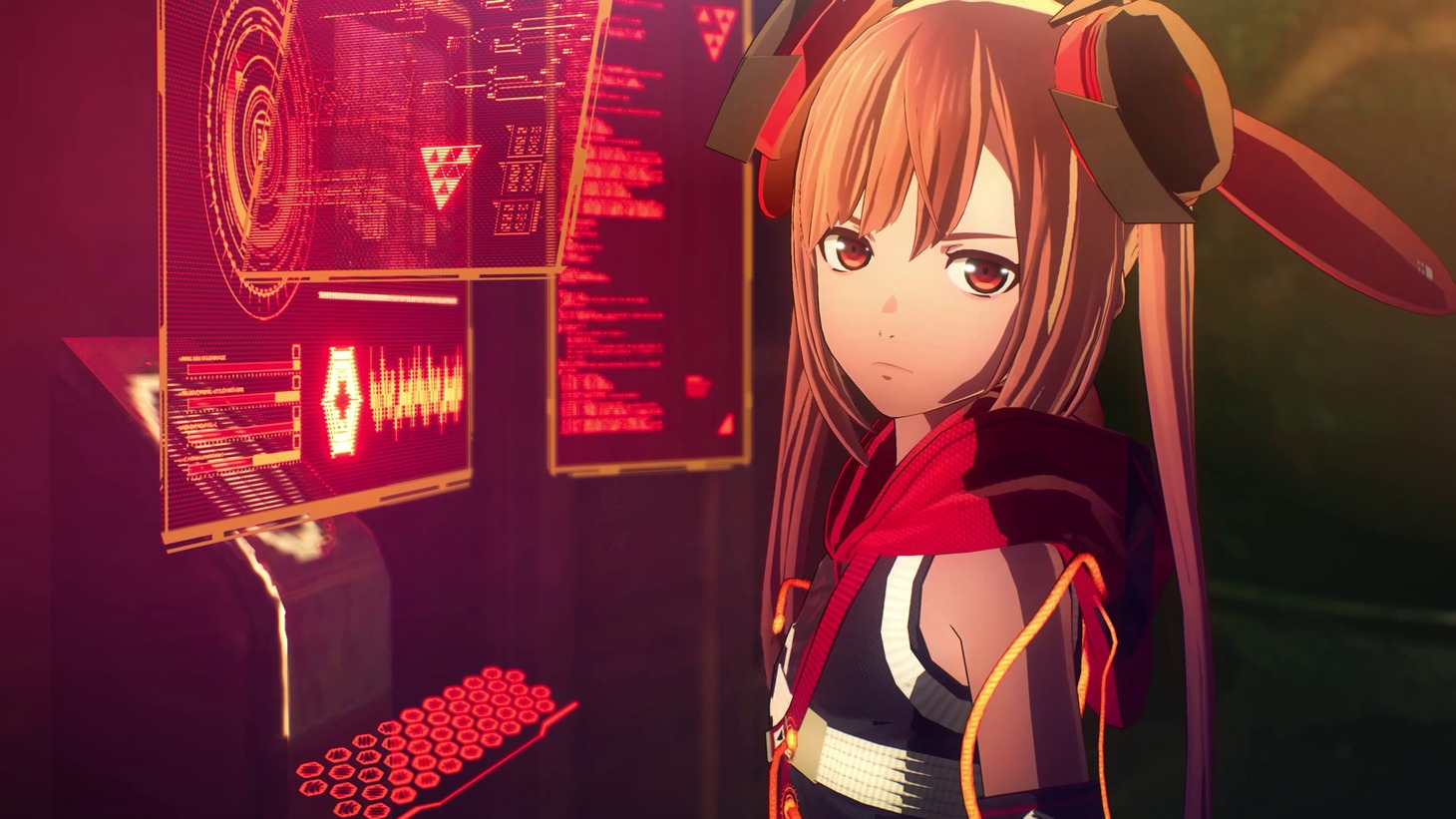 アクションRPG「SCARLET NEXUS」トレーラーより。SCARLET NEXUS TM & (c)BANDAI NAMCO Entertainment Inc.