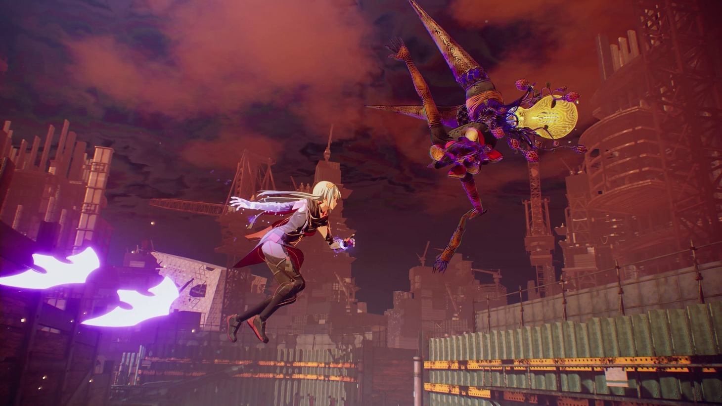 アクションRPG「SCARLET NEXUS」トレーラーより。SCARLET NEXUS TM & (c)BANDAI NAMCO Entertainment Inc.