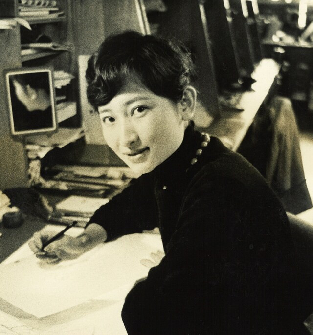 東映動画時代の中村和子。