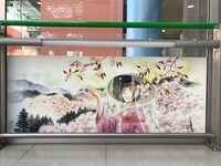 「CULTURE GATE to JAPAN」の展示。