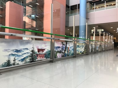 「CULTURE GATE to JAPAN」の展示。