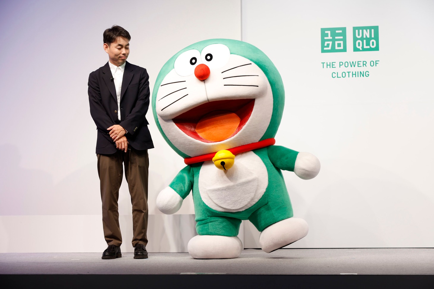 「ユニクロ グローバルサステナビリティアンバサダー発表会」の様子。