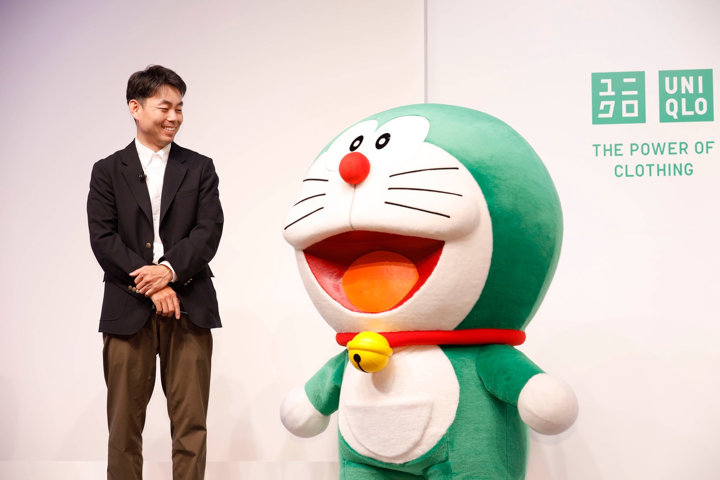 「ユニクロ グローバルサステナビリティアンバサダー発表会」の様子。
