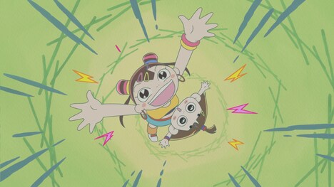 アニメ「おじゃる丸」第24シリーズのエンディングより。(c)犬丸りん・NHK・NEP