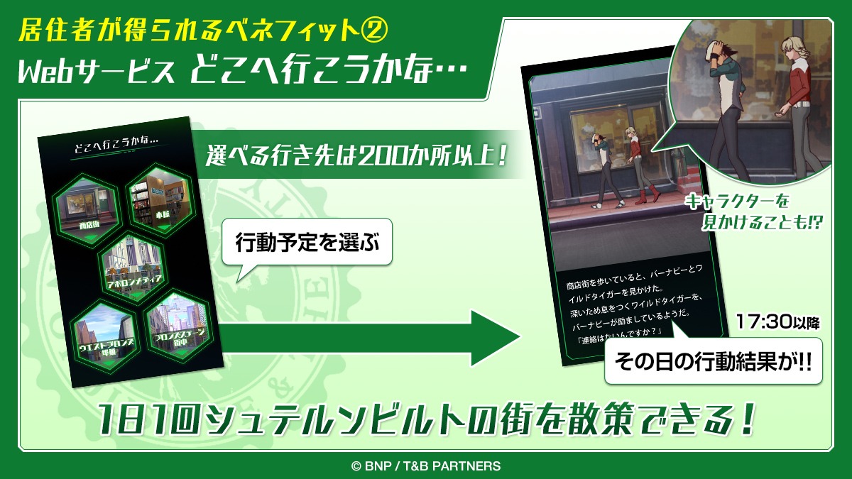 「V（バーチャル）レジデンス シュテルンビルト セカンドシーズン」告知ビジュアル