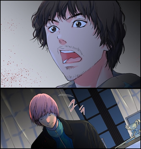 コミカライズ版「キャラクター」より。(c)2021映画「キャラクター」製作委員会