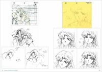 「新世紀エヴァンゲリオン劇場版 原画集ダイジェスト」より。