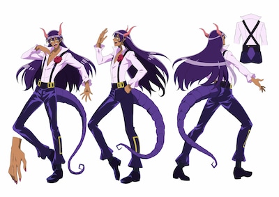 ロノウェ・ロミエールのキャラクタービジュアル。 (c)西修（秋田書店）／NHK・NEP