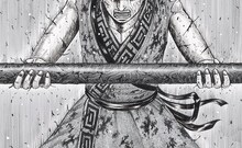 原泰久による描き下ろしイラスト ※※画像は描き下ろしイラストを一部トリミングしたもの。 (c)原泰久／集英社