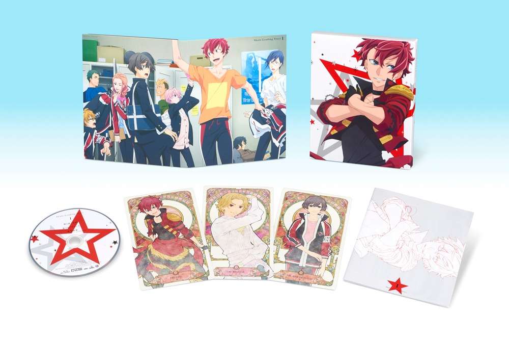 TVアニメ「スケートリーディング☆スターズ」のBlu-ray第1巻。