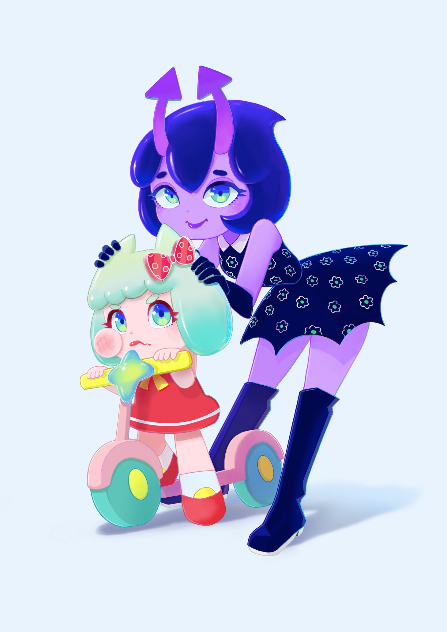 ストップモーションアニメ「Candy Caries」ビジュアル